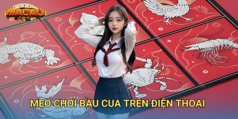 Mẹo chơi bầu cua trên điện thoại.
